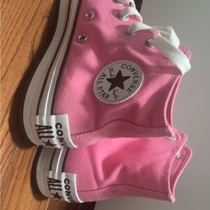 Converse All Star Pink Canvas Sneakers